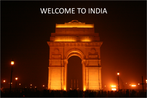 wELCOME TO iNDIA