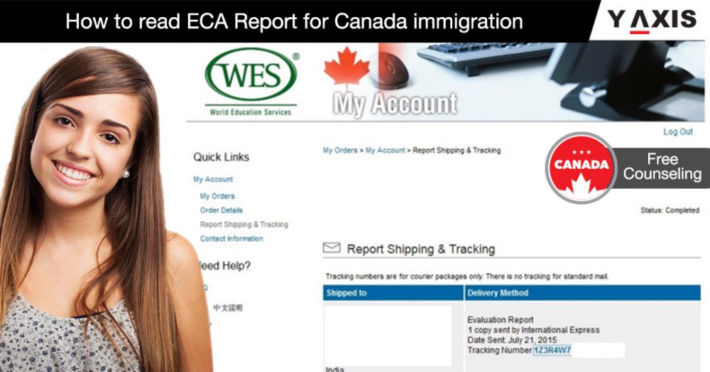 ECA Report for Canada immigration