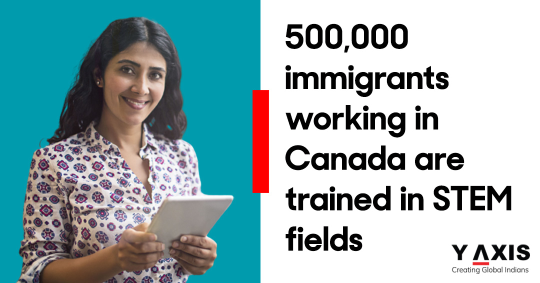 500,000 immigrants working in Canada are trained in STEM fields