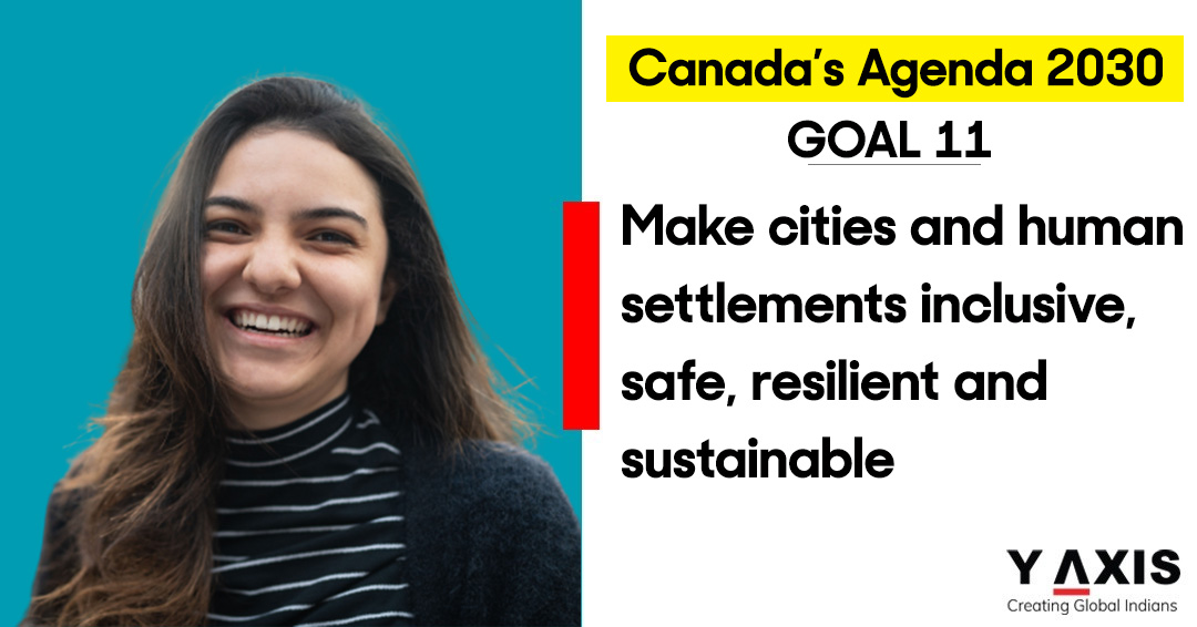 Government of Canada launches its 2030 agenda National strategy, Goal 11 is to provide safe and sustainable cities