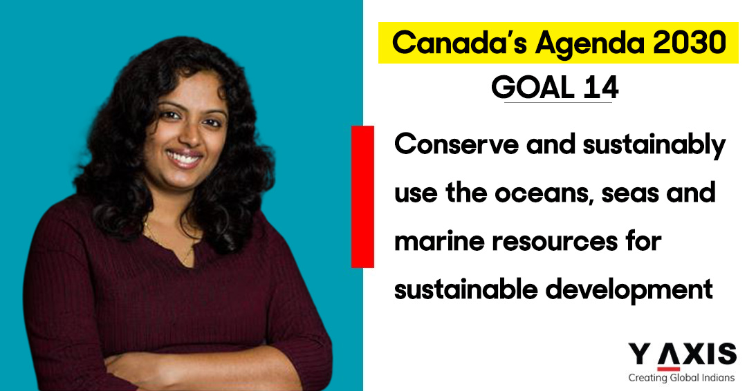 Canada Goal 14 is to conserve our oceans